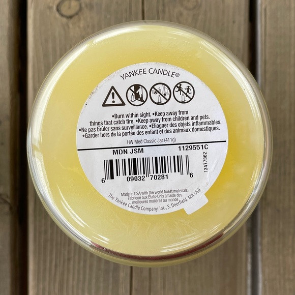 Yankee Candle Midnight Jasmine 411g 14 and 1/2oz Candle - Picture 11 of 12